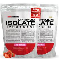 Kit 2x Whey Protein Optimum Isolate 2Kg Bodybuilders
