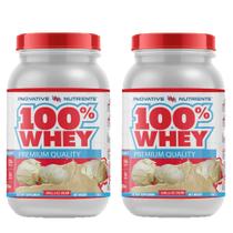 Kit 2x Whey Protein Whey 100% 907g - Innovative Nutrients