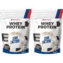 Kit 2X Whey Protein Zero Lactose - 900g Refil Cookies and Cream - NewNutrition