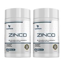 Kit 2x Zinco 60 Cápsulas 500mg Tuttiflora Kit 2x Zinco 60 Cápsulas 500mg Tuttiflora