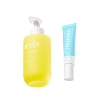 Kit 2x1 Creamy Skincare Facial Limpador Glicerinado + Sérum Hidratante Hipoalergênico Vegano