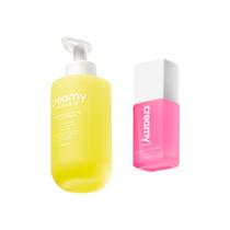 Kit 2x1 Creamy Skincare Facial Limpador Glicerinado + Sérum Niacinamida Antiacne Antirrugas Vegano