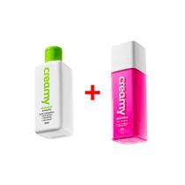 Kit 2x1 Creamy Skincare Facial Tônico Ácido Tranexâmico + Mandélico Vegano