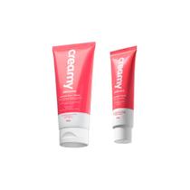 Kit 2x1 Creamy Skincare Hidratante Calming Cream Loção Body Corporal + Gel Creme Facial Vegano
