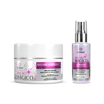 Kit 2x1 Dr. Triskle Brilho Mágico Tratamento Iluminador 3D Holográfico Máscara Acidificante + Spray