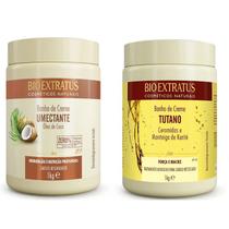 Kit 2x1kg Banhos De Creme Tutano e Umectante Bio Extratus