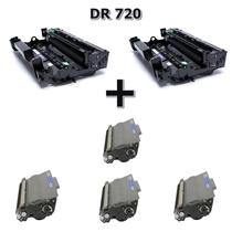Kit 2xCartucho Cilindro + 4 Cartucho Toner Dr3302 Hl5452 Dcp8112 Dcp8157 Dr-3302