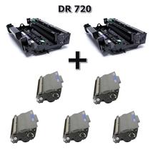 Kit 2xCartucho Cilindro + 5 Cartucho Toner Dr3302 Hl5452 Dcp8112 Dcp8157 Dr-3302