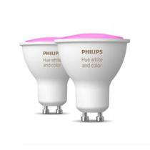 Kit 2xPhilips Hue Lâmpada Spot Led Bluetooth GU10 220V