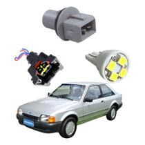 Kit 2xsoquete Farol E 2xlampada T10 Pingão Led Ford Escort