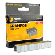 Kit 3.000 Grampos de Grampeador Tapeceiro 6mm 8mm 10mm 12mm 14mm Profissional Fertak - Fertak Tools