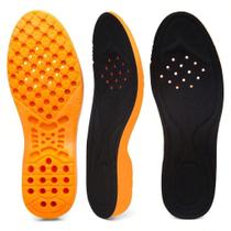 Kit 3 - 2 e 1 Palmilhas Ortopédica Em Gel Para Sapatos Botas Coturno