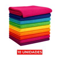 Kit 3 5 10 Pano de Chão Microfibra Grosso Super Absorvente Limpeza Pesada Multiuso Quantidade:10un Kit 3 5 10 Pano de Chão Microfibra Grosso Super Absorvente Limpeza Pesada Multiuso Quantidade:10un
