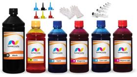 Kit 3.5 Litros De Tinta Compatível Para Epson L1800 T673