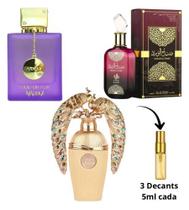 Kit 3 5ml Árabes Femininos - Maleka, Sabah e Afeef