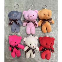 KIT 3/6/12 Chaveiros Ursinho de Pelúcia ideal para prensente revende sk-2