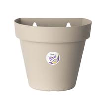 Kit 3 a 5 Vasos para plantas arandela parede meia lua flores jardim vertical 20cm Kit 3 a 5 Vasos para plantas arandela parede meia lua flores jardim vertical 20cm