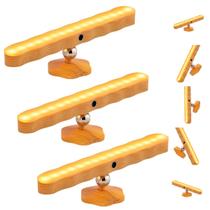 Kit 3 Abajures LED Portáteis Recarregáveis Luz Quente Ideal Para Presentear E Decorar