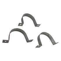 Kit 3 Abraçadeira Tipo U em Metal Galvanizado 2 1/2" Kit 3 Abraçadeira Tipo U em Metal Galvanizado 2 1/2"