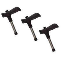 Kit 3 Abridor Furador de Coco Verde Perfurador Inox 12,9cm