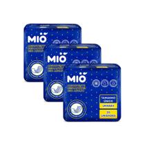 Kit 3 Absorvente Descartável Mió Adulto Unissex Tamanho Único 20 Unidades Kit 3 Absorvente Descartável Mió Adulto Unissex Tamanho Único 20 Unidades
