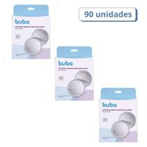 Kit 3 Absorvente Protetor de seio BUBA Descartável Com 30 Unidades CADA