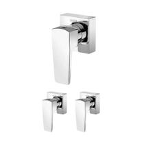 Kit 3 Acabamento Base 1/2'' A 1'' Lift Chrome Docol -