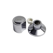 Kit 3 Acabamento de Metal C40 para Registro 1/2 e 3/4 Inox