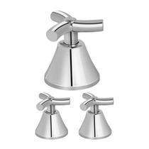 Kit 3 Acabamento P/ Base 1/2" A 1" Docol Primor Docol - Kit 3 Acabamento P/ Base 1/2" A 1" Docol Primor Docol -