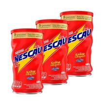Kit 3 Achocolatado Nescau 400 Gramas Nestle Kit 3 Achocolatado Nescau 400 Gramas Nestle