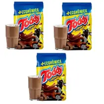 Kit 3 Achocolatado Toddy Original 1,8Kg Rende 90 Copos Suave