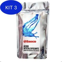 Kit 3 Acído Descalcificante Para Cafereiras - Saeco