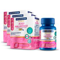 Kit 3 Ácido Hialurônico Catarinense 30 cápsulas Kit 3 Ácido Hialurônico Catarinense 30 cápsulas