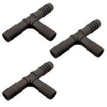 Kit 3 Adaptador T 1/2 Para Mangueira 1/2 Polegadas Conexão Tê