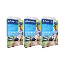 Kit 3 Adaptil Coleira Auxilia Adaptação Cães Ambiente Ceva G