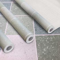 Kit 3 Adesivo Vinilico para Piso Lavavel Verde Terrazzo 15M Kit 3 Adesivo Vinilico para Piso Lavavel Verde Terrazzo 15M