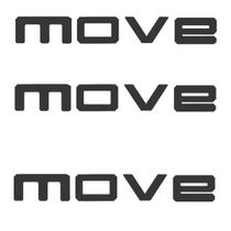 Kit 3 Adesivos Lateral E Traseiro Vw Up! Move Up - Grafite Kit 3 Adesivos Lateral E Traseiro Vw Up! Move Up - Grafite