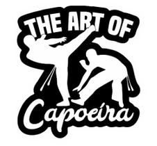 Kit 3 Adesivos ou individual CAPOEIRA - 20 cm