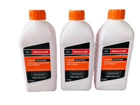 kit 3 Aditivo De Radiador Long Lf Fiesta Ka Eco Ranger Focus Motorcraft Concentrado 1 Litro