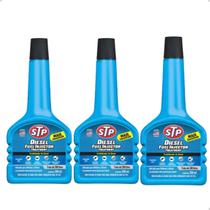 Kit 3 Aditivo Diesel STP Fuel Injector Treatment Limpeza Sistema Injetor Alta Performance Motor