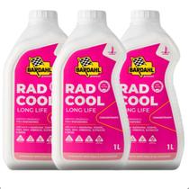 Kit 3 Aditivo p/ Radiador Bardahl Rad Cool Long Life Concentrado