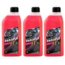 Kit 3 Aditivo Radiador Concentrado Orgânico Long Life Rosa