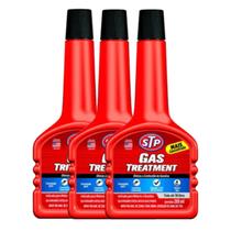 Kit 3 Aditivo STP Gas Treatment 200ml Tratamento para Gasolina Limpa Bicos Injetores Sistema de Combustível Kit 3 Aditivo STP Gas Treatment 200ml Tratamento para Gasolina Limpa Bicos Injetores Sistema de Combustível