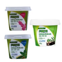 Kit 3 Adubo Manutenção Floração Crescimento Forth 100g