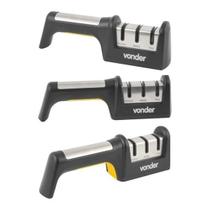 Kit 3 Afiadores de Facas com Três Lâminas Vonder