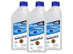 Kit 3 Água Desmineralizada para Bateria e Radiador Paraflu 1 LITRO (Cada Embalagem) Alta pureza