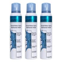 Kit 3 Água Facial Spray Tonificante Hidratante Aspelle 140ml