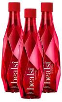 kit 3 Água Portuguesa Healsi Red Vermelha Com Gás 500ml