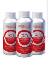 Kit 3 Aguas Oxigenada Probelle 30 V 75 ML Kit 3 Aguas Oxigenada Probelle 30 V 75 ML