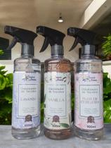 Kit 3 Aguas Perfumada Facilitador de Passar Odorizador de Tecidos Tropical Aromas